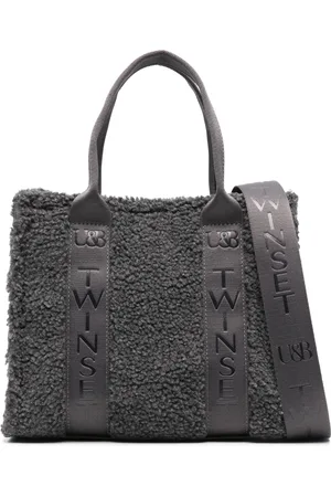 Twin-Set Faux-fur tote bag