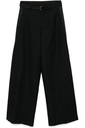SACAI Pinstriped trousers