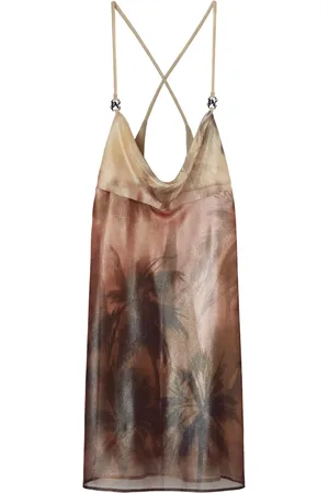 Palm Angels Sunset Palms mini dress