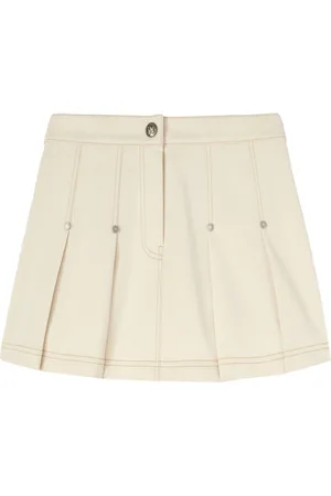 Palm Angels Pleated mini skirt