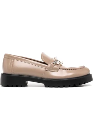Tory Burch Embellished classic loafer