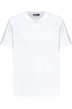 VERSACE Logo-patch T-shirt