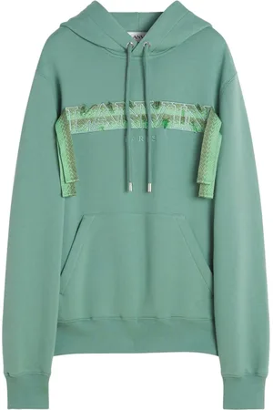 Lanvin Curb-lace hoodie