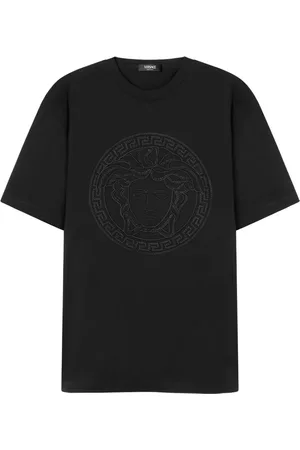 VERSACE Medusa-embroidered T-shirt