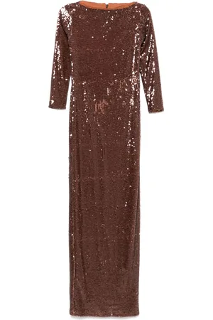 Ana Radu Sequin-embellished maxi dress