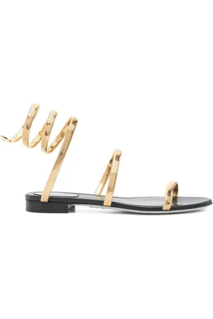 RENE CAOVILLA Snake chain sandals