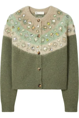 Tory Burch Embellished wool cardigan