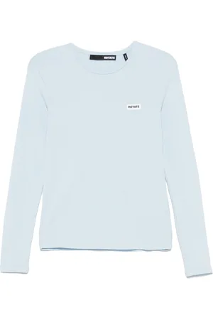 ROTATE Logo-patch T-shirt