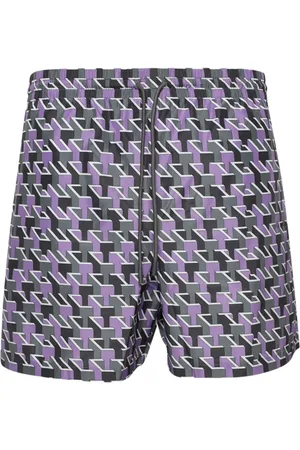 Gucci All-over print swim shorts