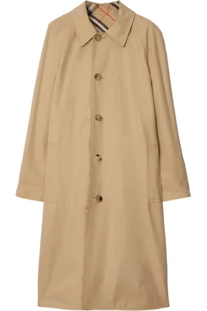 Burberry Reversible long gabardine car coat