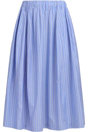 Marni Striped midi skirt