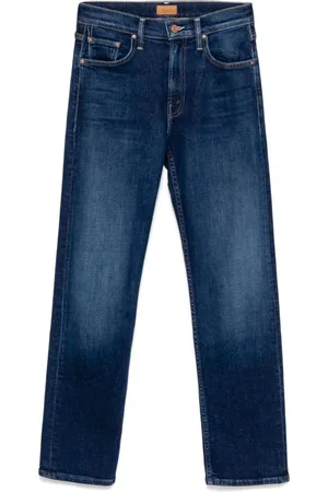Mother The Mid Rise Rider Flood jeans