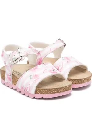 MONNALISA Rose-print sandals