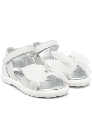 MONNALISA Logo-plaque sandals