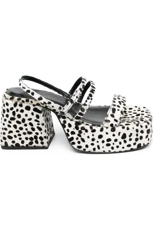 REJINA PYO 90mm Flossie Platform mules