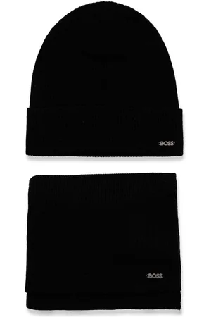 HUGO BOSS Livi beanie hat set