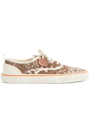 VALENTINO GARAVANI Patterned-jacquard sneakers