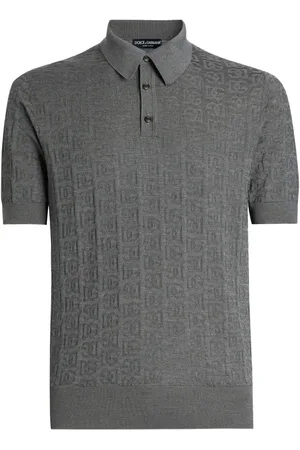 Dolce & Gabbana Logo-jacquard polo shirt