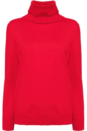 N.PEAL Loose roll-neck jumper