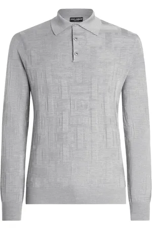 Dolce & Gabbana Fine-knit polo shirt