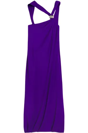 Lanvin Braided jersey dress
