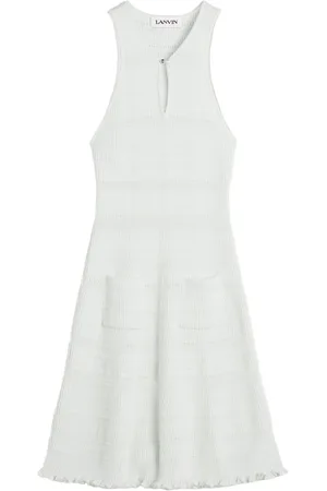 Lanvin Ribbed midi dress