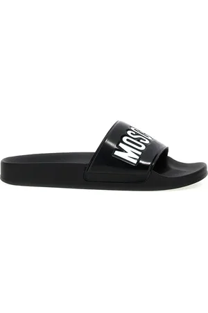 Moschino Logo-print slides