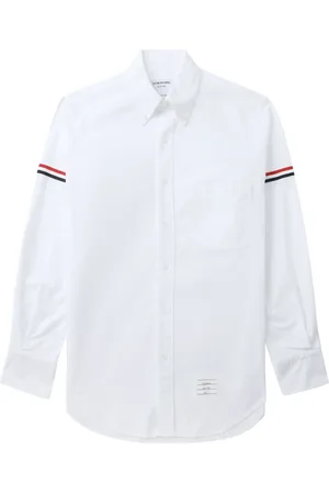 Thom Browne Grosgrain-armband Oxford shirt