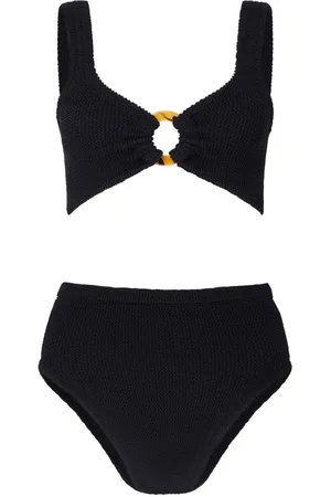 Hunza G Nadine seersucker bikini set