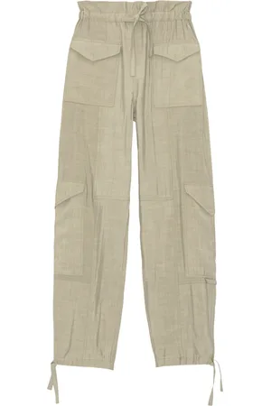 Ganni Drawstring cargo pants