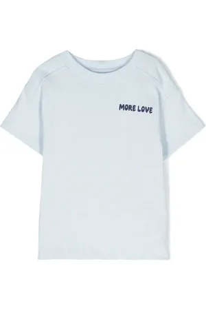 Molo More Love-print cotton T-shirt