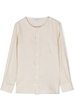 Paolo Pecora Collarless long-sleeve shirt