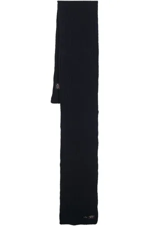 Paul & Shark Logo-patch knit scarf