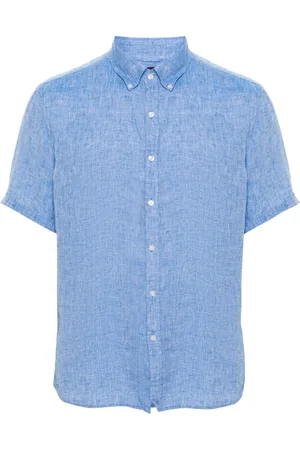 Michael Kors Short-sleeve linen shirt