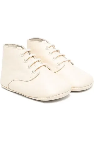 Gucci Interlocking G leather pre-walkers