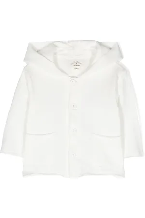 TEDDY & MINOU Hooded cotton cardigan