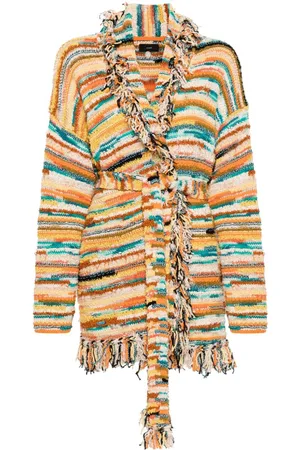 Alanui Madurai striped cardigan
