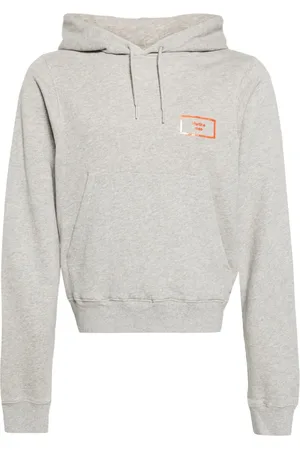 MARTINE ROSE Logo-appliqu?? cotton hoodie