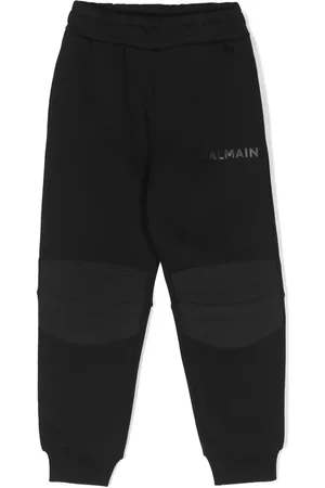 Balmain Logo-print cotton trousers