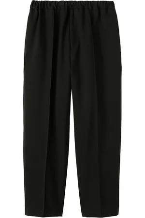 Jil Sander Elasticated-waistband wool trousers