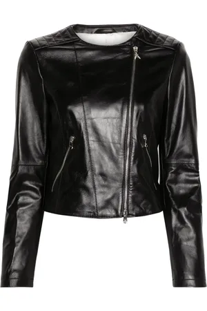 Patrizia Pepe Zip-up leather jacket