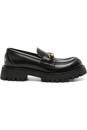 Gucci Horsebit-detail leather loafers