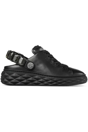 Jimmy Choo Diamond Sling leather sneakers
