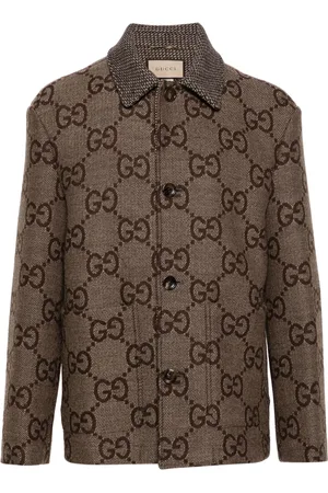 Gucci Maxi GG-jacquard wool jacket