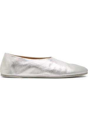 MARSÈLL Laminated leather slippers