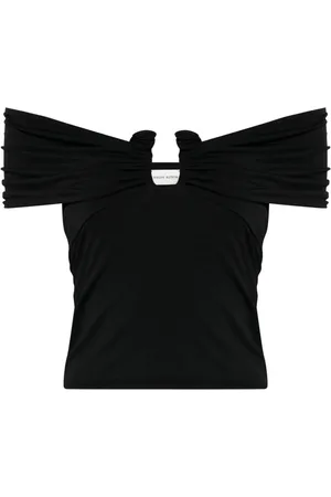 MAGDA BUTRYM Off-shoulder cropped blouse