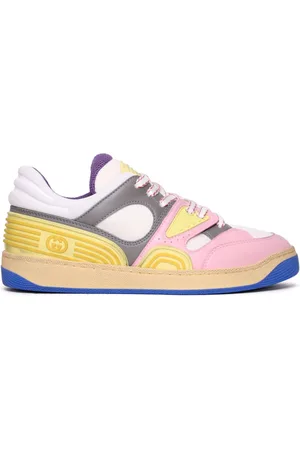 Gucci Basket panelled sneakers
