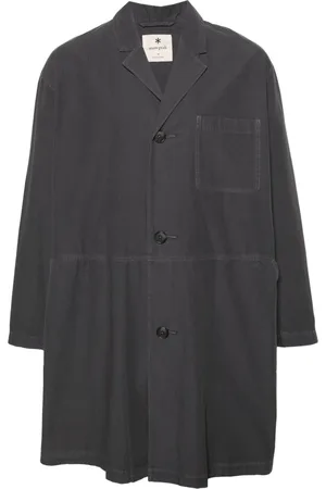 Snow Peak Single-breasted midi coat