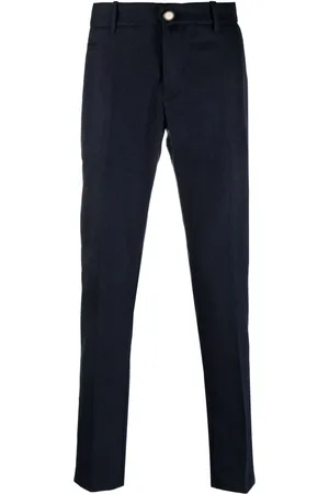 Jacob Cohen Skinny-cut virgin wool-blend trousers