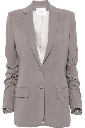 Styland Notched-lapels single-breasted blazer